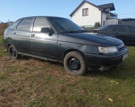 Черный ВАЗ 2112, объемом двигателя 1.6 л и пробегом 230 тыс. км за 629 $, фото 1 на Automoto.ua