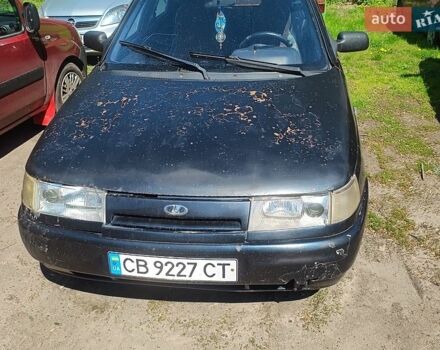 Черный ВАЗ 2112, объемом двигателя 1.6 л и пробегом 99 тыс. км за 950 $, фото 1 на Automoto.ua