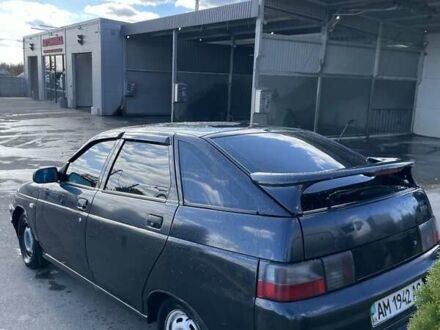 Черный ВАЗ 2112, объемом двигателя 1.6 л и пробегом 245 тыс. км за 1500 $, фото 1 на Automoto.ua