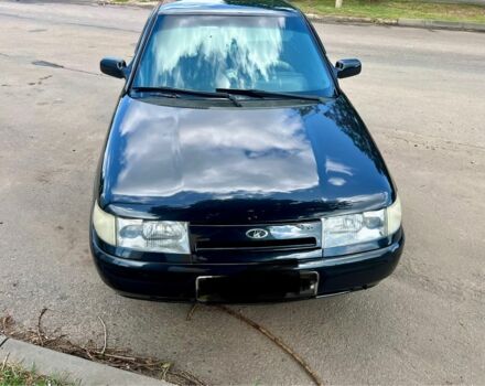 Черный ВАЗ 2112, объемом двигателя 1.6 л и пробегом 230 тыс. км за 3050 $, фото 1 на Automoto.ua