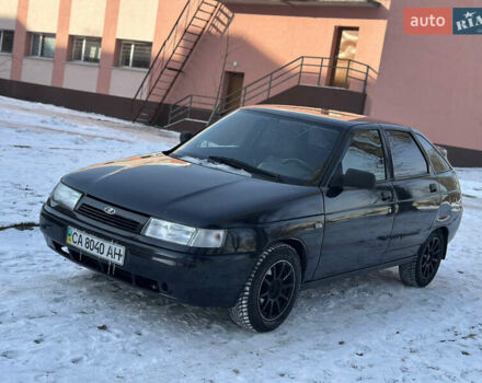 Черный ВАЗ 2112, объемом двигателя 1.6 л и пробегом 143 тыс. км за 2700 $, фото 1 на Automoto.ua