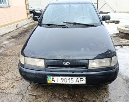 Черный ВАЗ 2112, объемом двигателя 1.6 л и пробегом 128 тыс. км за 950 $, фото 1 на Automoto.ua