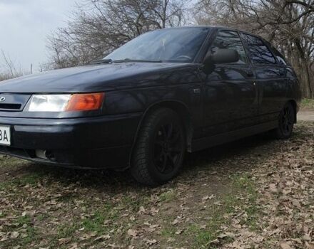 Черный ВАЗ 2112, объемом двигателя 1.6 л и пробегом 221 тыс. км за 1999 $, фото 1 на Automoto.ua