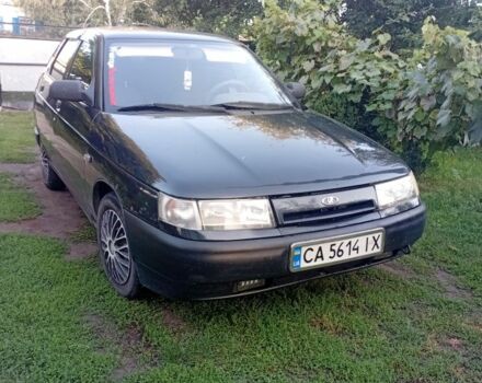 Черный ВАЗ 2112, объемом двигателя 1.6 л и пробегом 123 тыс. км за 1300 $, фото 1 на Automoto.ua