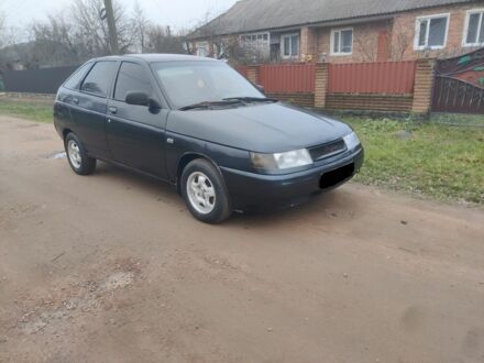 Черный ВАЗ 2112, объемом двигателя 1.6 л и пробегом 200 тыс. км за 1300 $, фото 1 на Automoto.ua