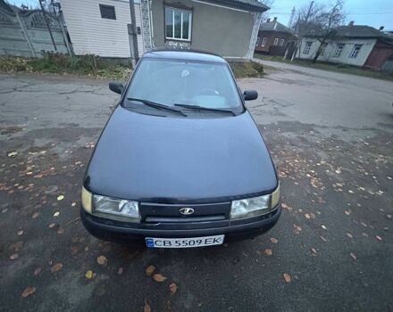 Черный ВАЗ 2112, объемом двигателя 1.6 л и пробегом 217 тыс. км за 1250 $, фото 1 на Automoto.ua