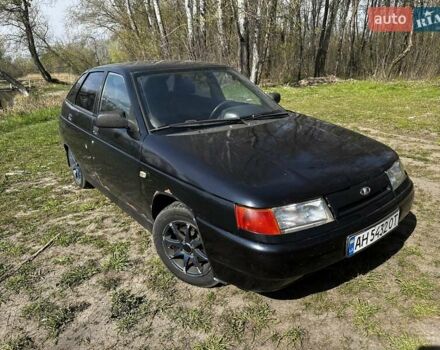Чорний ВАЗ 2112, об'ємом двигуна 1.6 л та пробігом 221 тис. км за 2000 $, фото 1 на Automoto.ua