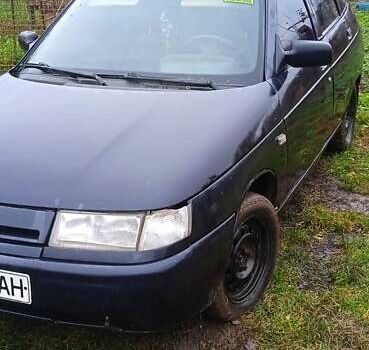 Черный ВАЗ 2112, объемом двигателя 1.6 л и пробегом 160 тыс. км за 900 $, фото 1 на Automoto.ua