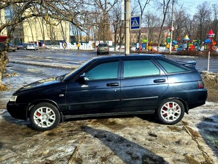 Черный ВАЗ 2112, объемом двигателя 1.6 л и пробегом 200 тыс. км за 2500 $, фото 1 на Automoto.ua