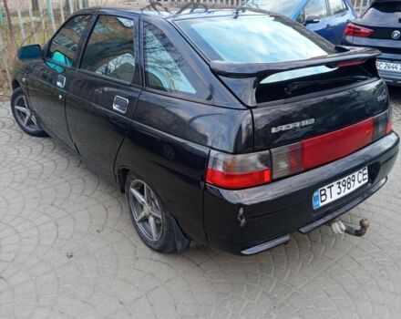 Черный ВАЗ 2112, объемом двигателя 1.6 л и пробегом 228 тыс. км за 800 $, фото 1 на Automoto.ua