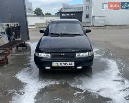Черный ВАЗ 2112, объемом двигателя 1.6 л и пробегом 199 тыс. км за 2500 $, фото 1 на Automoto.ua