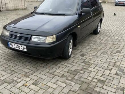 Черный ВАЗ 2112, объемом двигателя 1.6 л и пробегом 230 тыс. км за 1800 $, фото 1 на Automoto.ua