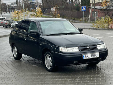 Черный ВАЗ 2112, объемом двигателя 1.6 л и пробегом 122 тыс. км за 2099 $, фото 1 на Automoto.ua