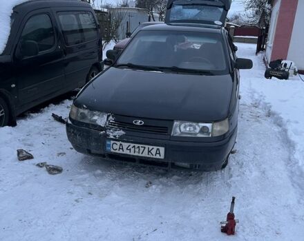 Чорний ВАЗ 2112, об'ємом двигуна 1.6 л та пробігом 150 тис. км за 1000 $, фото 1 на Automoto.ua