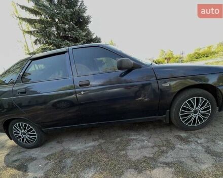 Черный ВАЗ 2112, объемом двигателя 1.6 л и пробегом 190 тыс. км за 2500 $, фото 1 на Automoto.ua