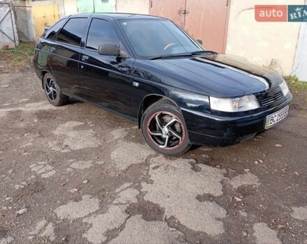 Черный ВАЗ 2112, объемом двигателя 1.6 л и пробегом 79 тыс. км за 2600 $, фото 1 на Automoto.ua