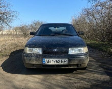 Черный ВАЗ 2112, объемом двигателя 1.6 л и пробегом 217 тыс. км за 1250 $, фото 1 на Automoto.ua