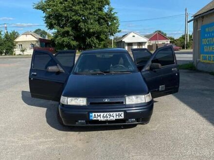 Черный ВАЗ 2112, объемом двигателя 1.6 л и пробегом 180 тыс. км за 2000 $, фото 1 на Automoto.ua