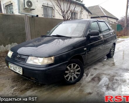 Черный ВАЗ 2112, объемом двигателя 1.6 л и пробегом 200 тыс. км за 1750 $, фото 1 на Automoto.ua