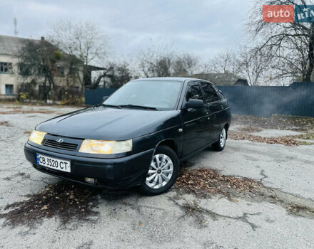 Черный ВАЗ 2112, объемом двигателя 1.6 л и пробегом 169 тыс. км за 1950 $, фото 1 на Automoto.ua