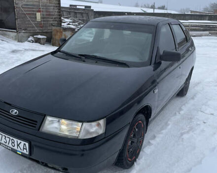 Черный ВАЗ 2112, объемом двигателя 1.6 л и пробегом 193 тыс. км за 2600 $, фото 1 на Automoto.ua