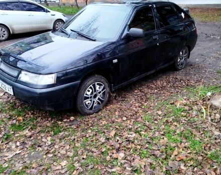 Черный ВАЗ 2112, объемом двигателя 1.6 л и пробегом 170 тыс. км за 2000 $, фото 1 на Automoto.ua