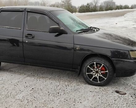 Черный ВАЗ 2112, объемом двигателя 1.6 л и пробегом 240 тыс. км за 2250 $, фото 1 на Automoto.ua