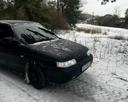 Черный ВАЗ 2112, объемом двигателя 1.7 л и пробегом 20000 тыс. км за 1700 $, фото 1 на Automoto.ua