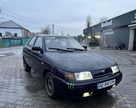 Фиолетовый ВАЗ 2112, объемом двигателя 1.5 л и пробегом 200 тыс. км за 1350 $, фото 2 на Automoto.ua