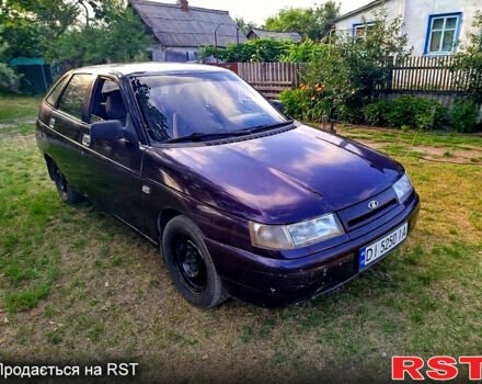 Фиолетовый ВАЗ 2112, объемом двигателя 1.5 л и пробегом 335 тыс. км за 1000 $, фото 1 на Automoto.ua