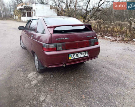 Красный ВАЗ 2112, объемом двигателя 1.6 л и пробегом 200 тыс. км за 1250 $, фото 9 на Automoto.ua