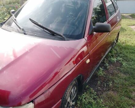 Красный ВАЗ 2112, объемом двигателя 1.6 л и пробегом 195 тыс. км за 1188 $, фото 1 на Automoto.ua