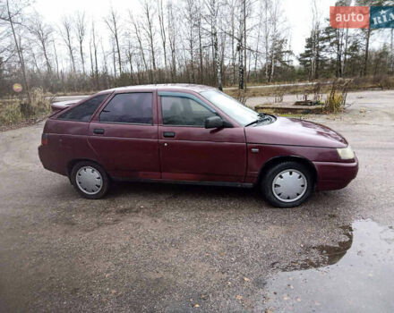 Красный ВАЗ 2112, объемом двигателя 1.6 л и пробегом 200 тыс. км за 1250 $, фото 3 на Automoto.ua