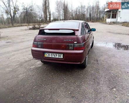 Красный ВАЗ 2112, объемом двигателя 1.6 л и пробегом 200 тыс. км за 1250 $, фото 4 на Automoto.ua