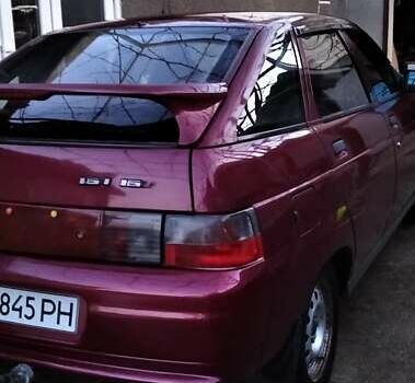 Красный ВАЗ 2112, объемом двигателя 1.6 л и пробегом 166 тыс. км за 2800 $, фото 1 на Automoto.ua