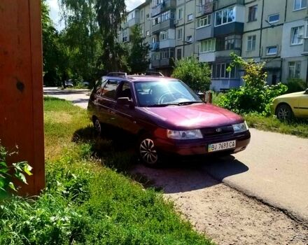 Красный ВАЗ 2112, объемом двигателя 1.6 л и пробегом 74 тыс. км за 2600 $, фото 3 на Automoto.ua