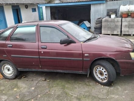 Красный ВАЗ 2112, объемом двигателя 1.6 л и пробегом 120 тыс. км за 1074 $, фото 1 на Automoto.ua