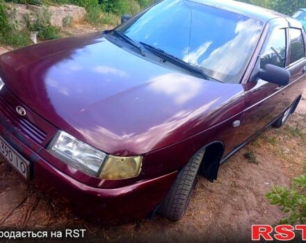 Красный ВАЗ 2112, объемом двигателя 1.6 л и пробегом 200 тыс. км за 1300 $, фото 1 на Automoto.ua