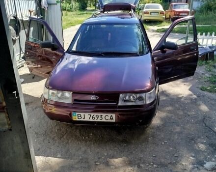 Красный ВАЗ 2112, объемом двигателя 1.6 л и пробегом 74 тыс. км за 2900 $, фото 1 на Automoto.ua