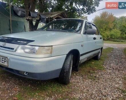 Серый ВАЗ 2112, объемом двигателя 1.5 л и пробегом 266 тыс. км за 3500 $, фото 1 на Automoto.ua