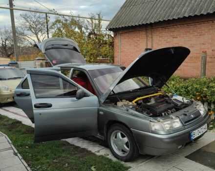 Серый ВАЗ 2112, объемом двигателя 1.5 л и пробегом 250 тыс. км за 1432 $, фото 16 на Automoto.ua