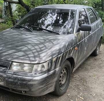 Серый ВАЗ 2112, объемом двигателя 1.6 л и пробегом 360 тыс. км за 1250 $, фото 1 на Automoto.ua