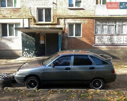 Серый ВАЗ 2112, объемом двигателя 1.6 л и пробегом 192 тыс. км за 1600 $, фото 9 на Automoto.ua