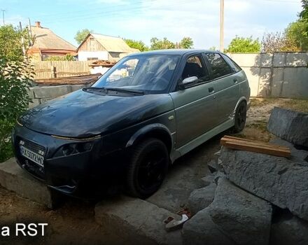 Серый ВАЗ 2112, объемом двигателя 1.6 л и пробегом 215 тыс. км за 1000 $, фото 1 на Automoto.ua