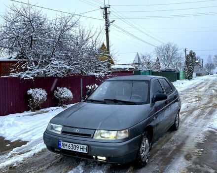 Серый ВАЗ 2112, объемом двигателя 1.6 л и пробегом 178 тыс. км за 1850 $, фото 1 на Automoto.ua