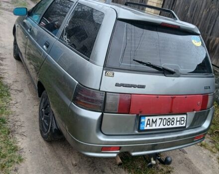 Серый ВАЗ 2112, объемом двигателя 1.6 л и пробегом 320 тыс. км за 1399 $, фото 3 на Automoto.ua