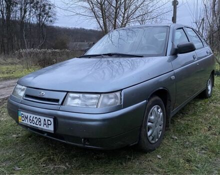 Серый ВАЗ 2112, объемом двигателя 1.5 л и пробегом 200 тыс. км за 1700 $, фото 1 на Automoto.ua