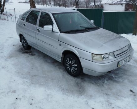 Серый ВАЗ 2112, объемом двигателя 1.5 л и пробегом 250 тыс. км за 1600 $, фото 1 на Automoto.ua