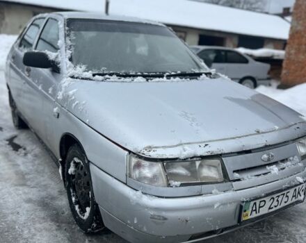 Серый ВАЗ 2112, объемом двигателя 1.6 л и пробегом 300 тыс. км за 850 $, фото 1 на Automoto.ua