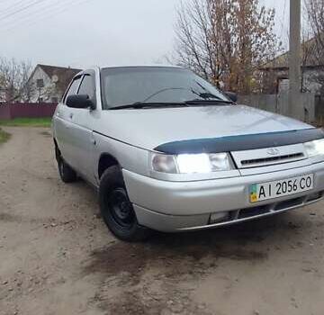 Серый ВАЗ 2112, объемом двигателя 1.5 л и пробегом 350 тыс. км за 1900 $, фото 1 на Automoto.ua